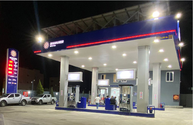 NEW GAS STATION Huwwarah Irbid  AT YOUR SERVICE